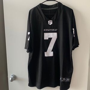 Custom Colin Kaepernick “I’m With Kap” #7 Jersey. Size XL